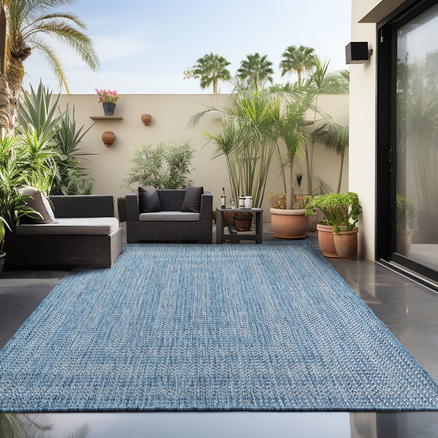 Ayyildiz Teppiche Outdoorteppich ZAGORA 4511, rechteckig, günstig online kaufen