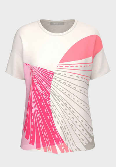 bianca Print-Shirt JULIE mit graphischem Frontmotiv in angesagten Farben