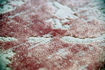 Teppich Orientteppich Wohnzimmerteppich Barock Vintage Rosa mit Fransen, Carpetia, rechteckig, Höhe: 5 mm