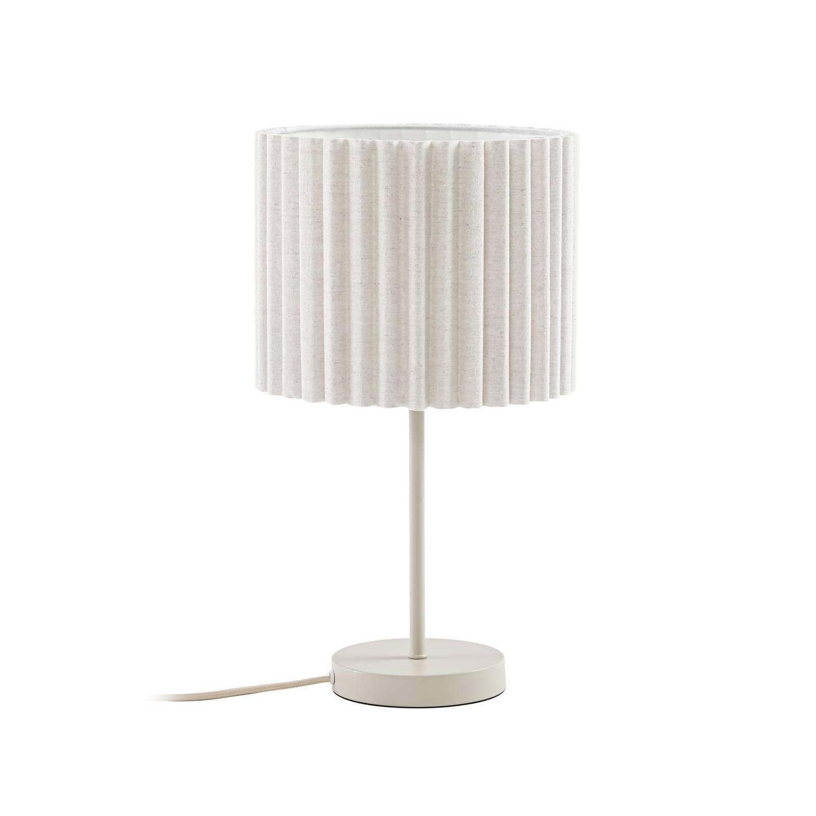Lindby Tischleuchte Libbie, Creme IP20, 1 x 15 W LED