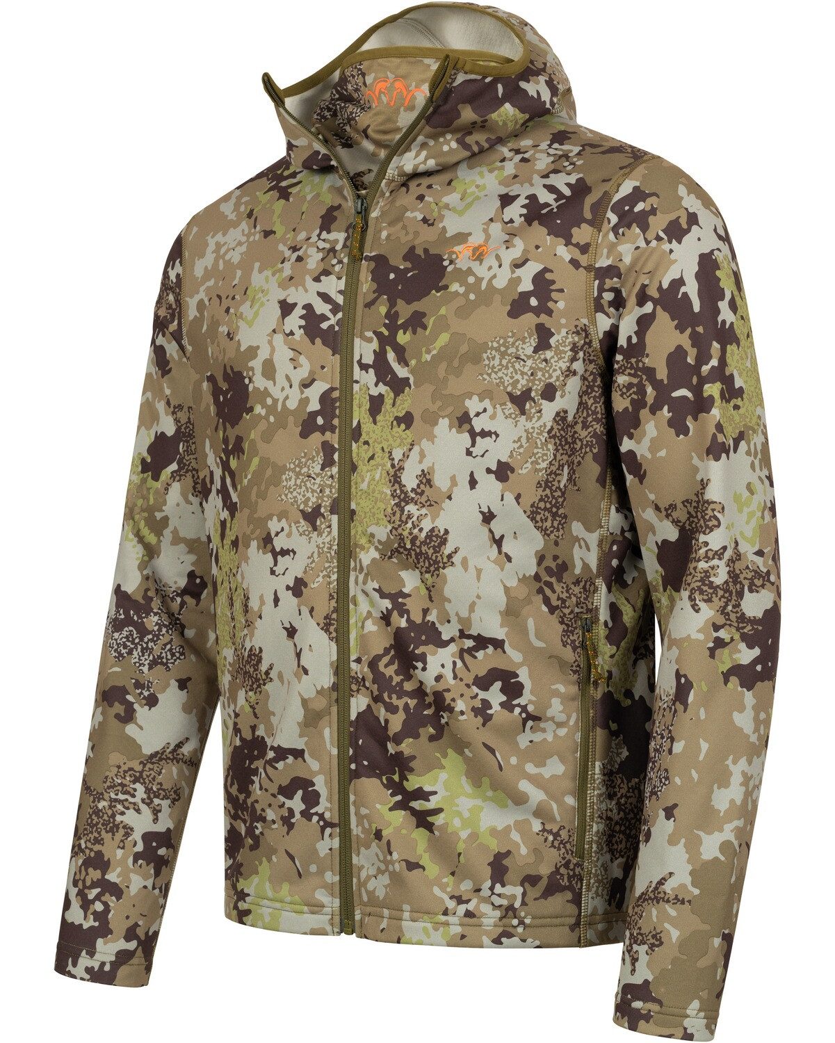 Blaser Allwetterjacke Midlayer-Hoody Drain Geräuscharm