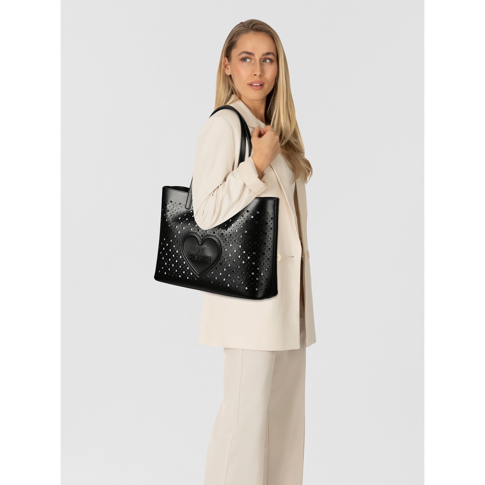 LOVE MOSCHINO Shopper Basket, Polyurethan