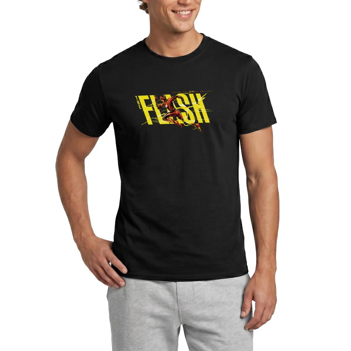 T-Shirt The Flash Speedster Mit Logo Männer T-Shirt