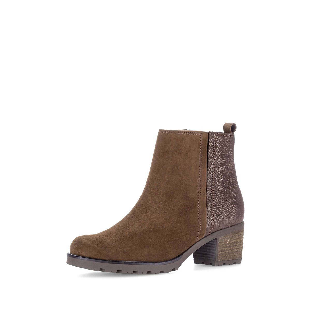 Gabor Elegante Stiefelette Materialmix Leder Stiefelette günstig online kaufen