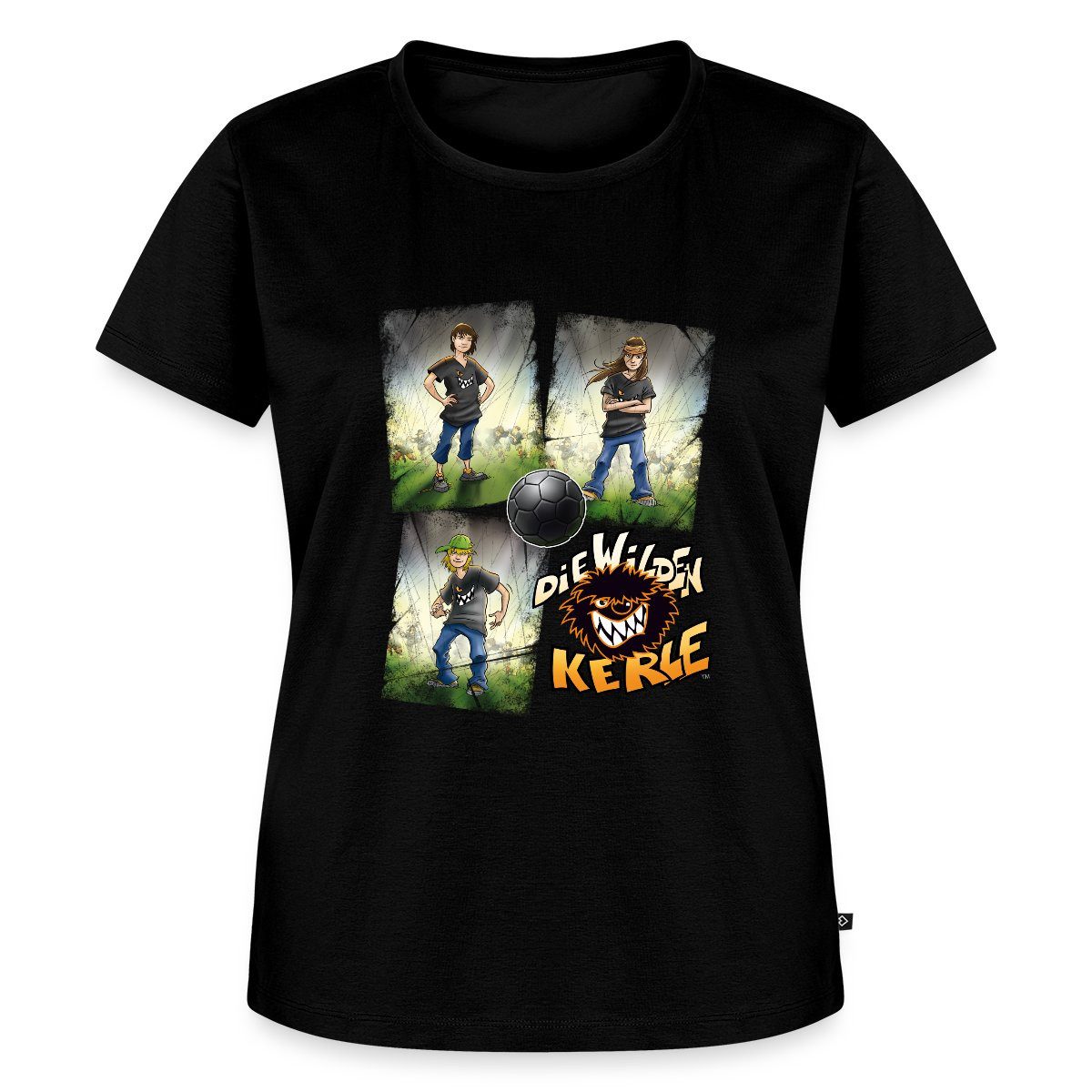T-Shirt Die Wilden Kerle Quartett Logo Frauen Premium T-Shirt