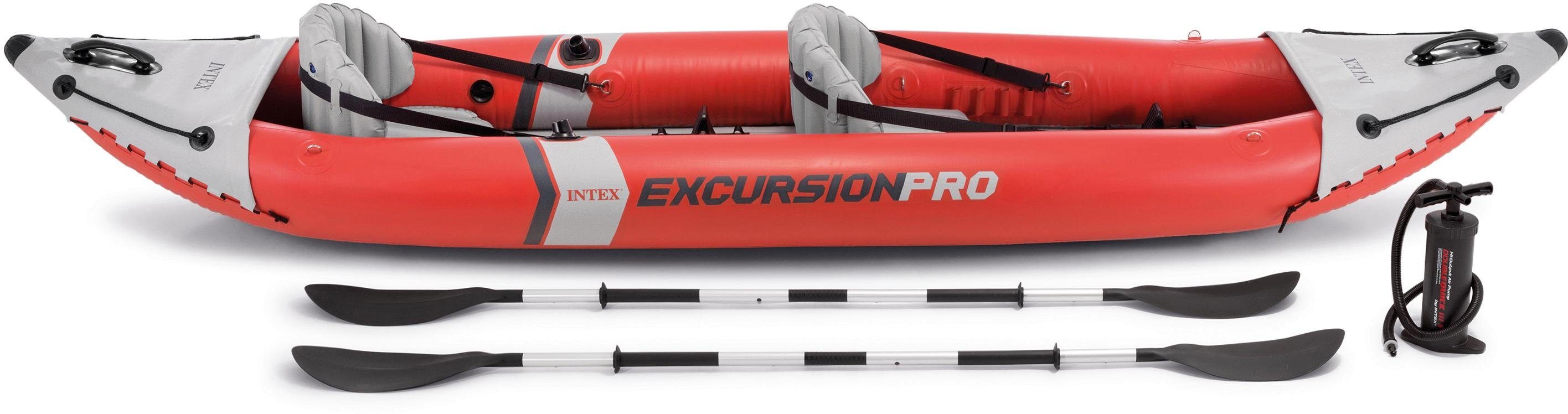 Intex Zweierkajak Excursion Pro K2 Set, (Set)