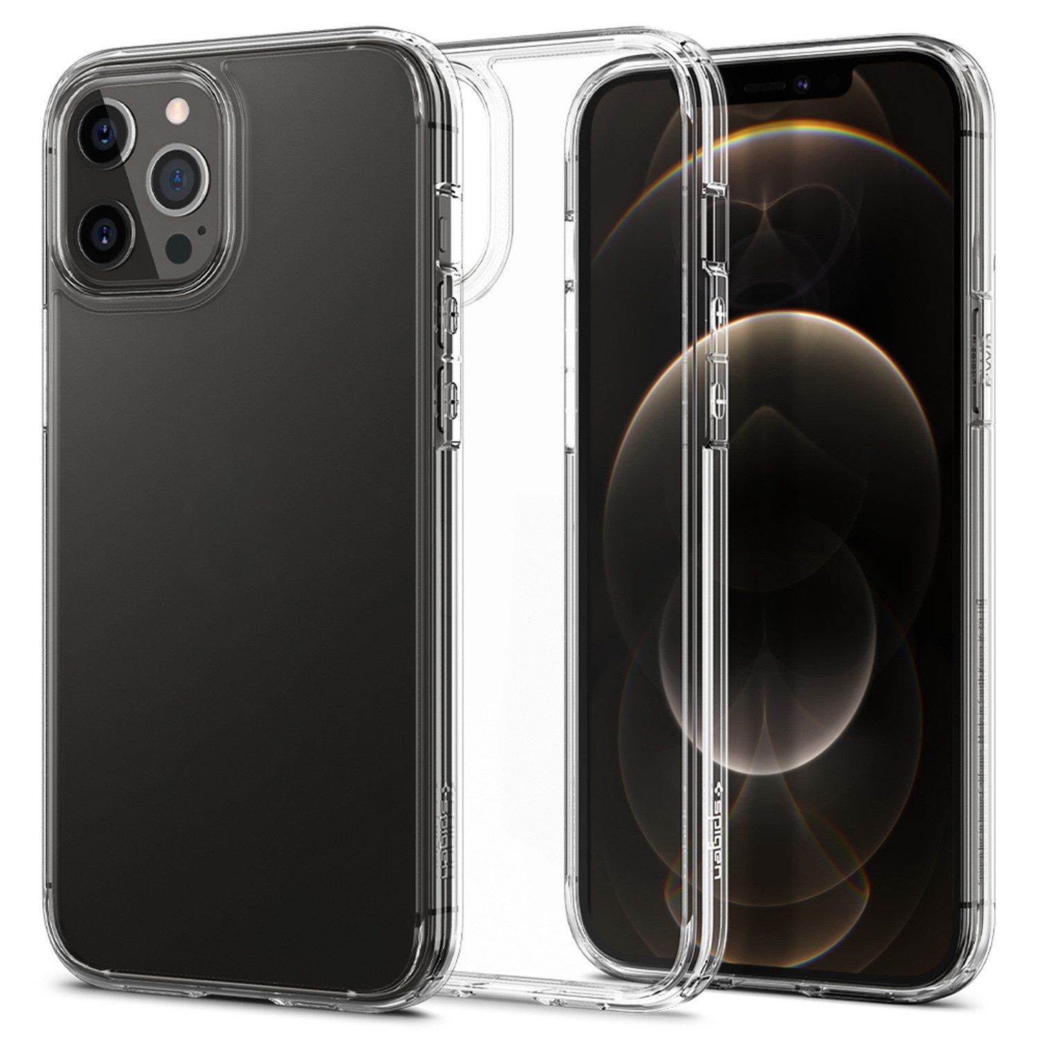 Spigen Backcover Spigen Ultra Hybrid™ Case Transparent für Apple iPhone 12 (Pro)