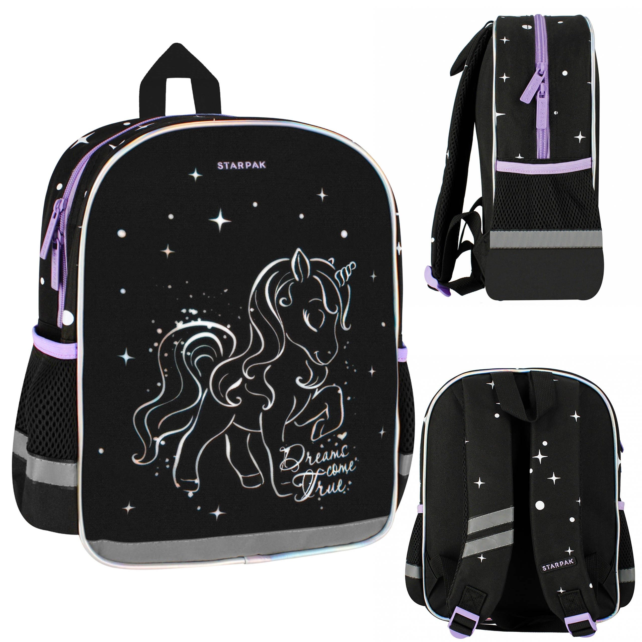 Sarcia.eu Дошкольная сумка Einhorn holo Mädchen Vorschulrucksack 31x25x10 STARPAK, gepolstert