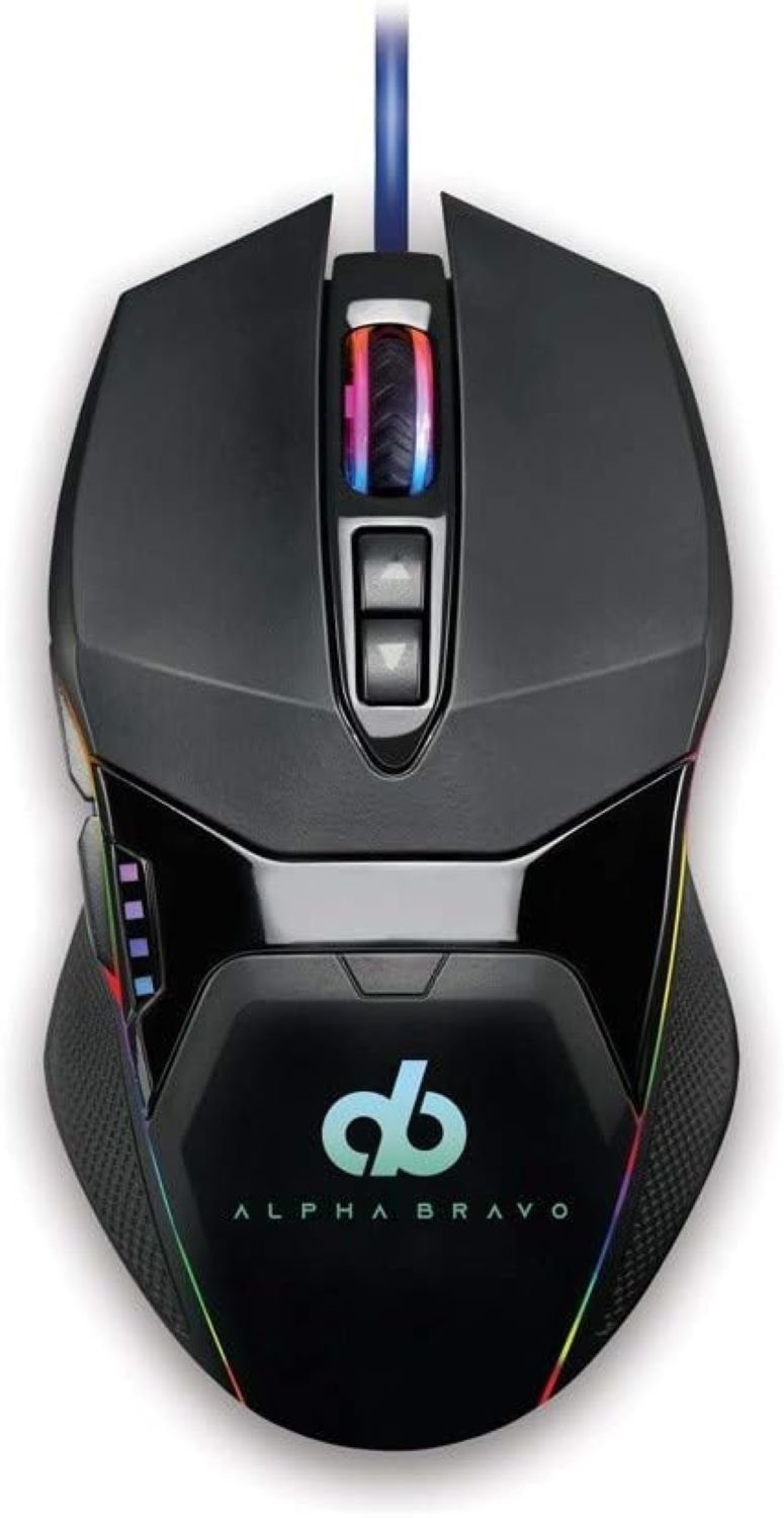 VEHO Alpha Bravo GZ1 Gaming-Maus (USB, Ergonomisches Design)