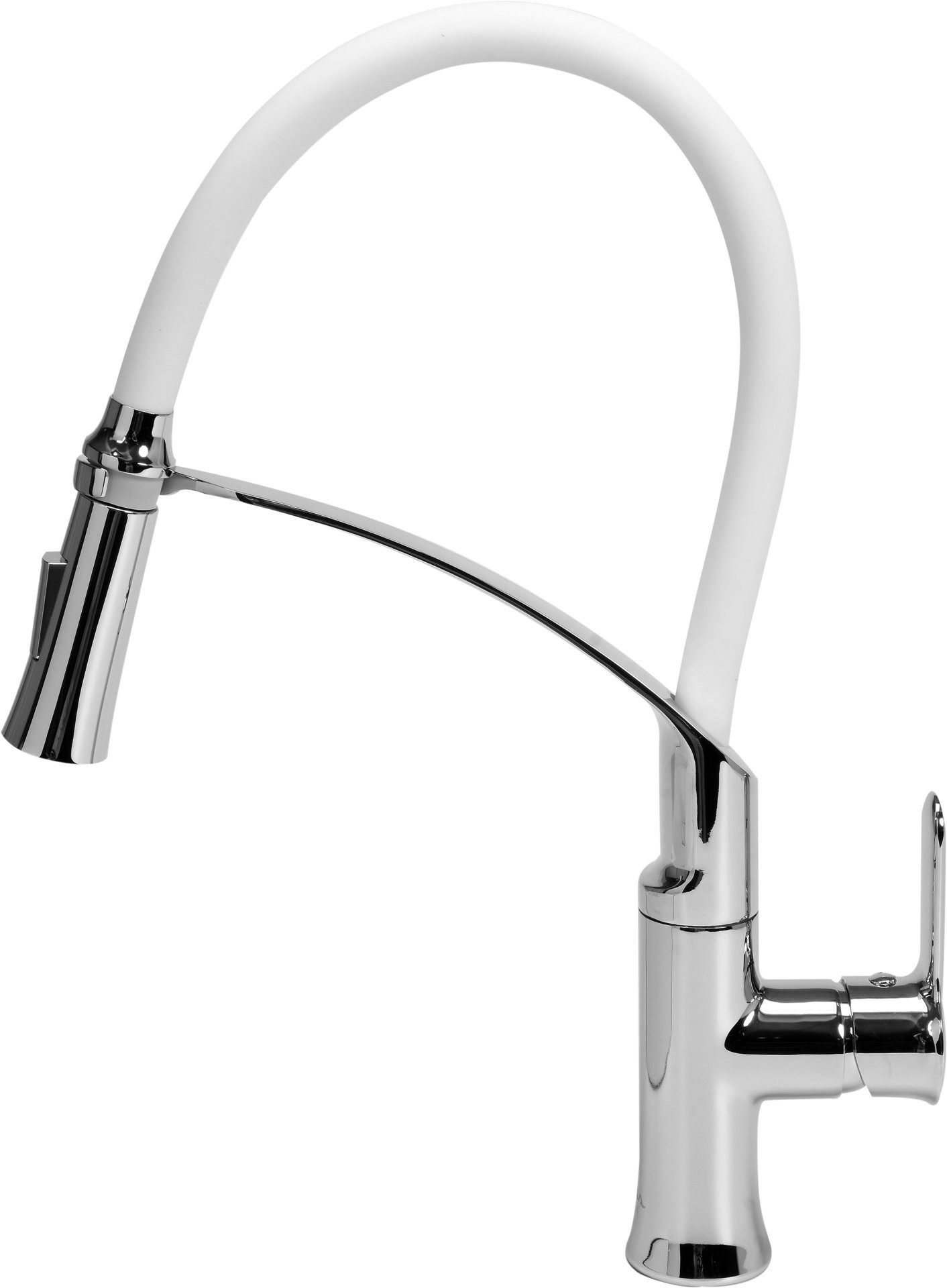 Küchenarmatur Küchenarmatur Flexible, weiß Wasserhahn Spültischarmatur Mischbatterie
