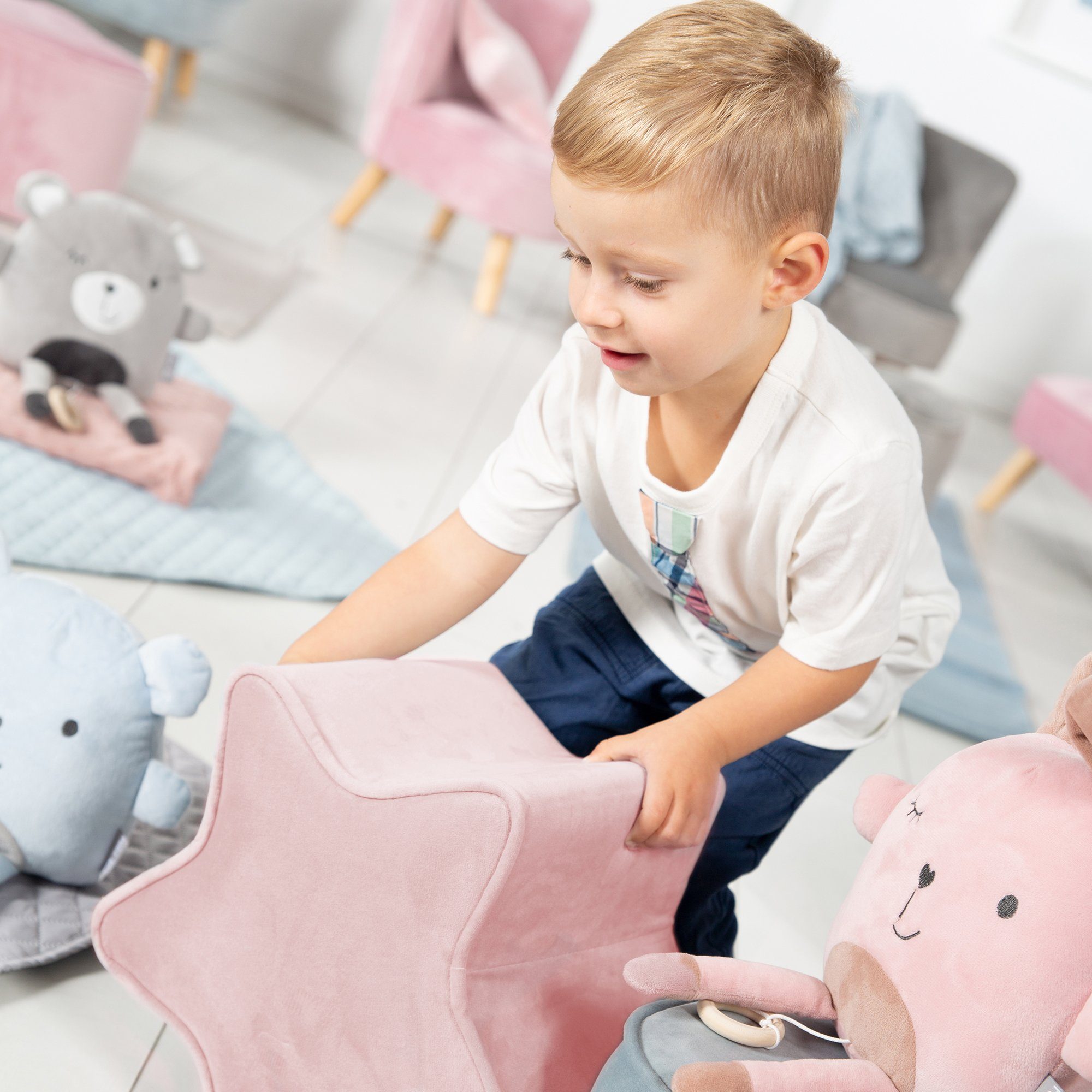roba® Kinderhocker Lil Sofa, bequemer Hocker günstig online kaufen