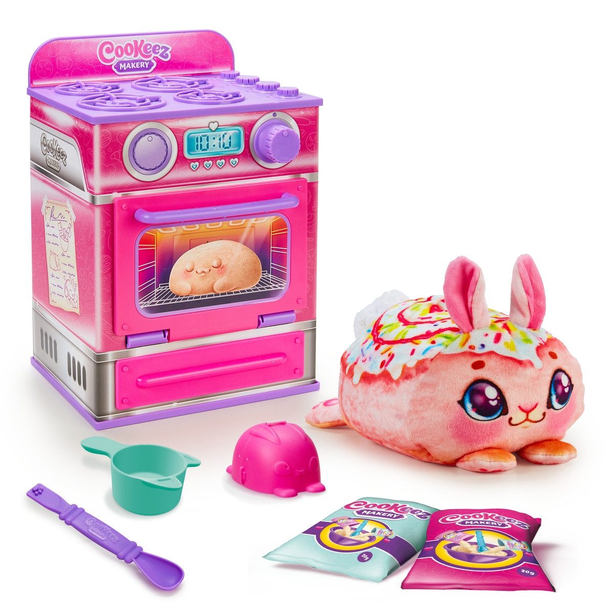 Moose Toys Spielfigur Cookeez Makery Ofen Spielset Kuchen pink