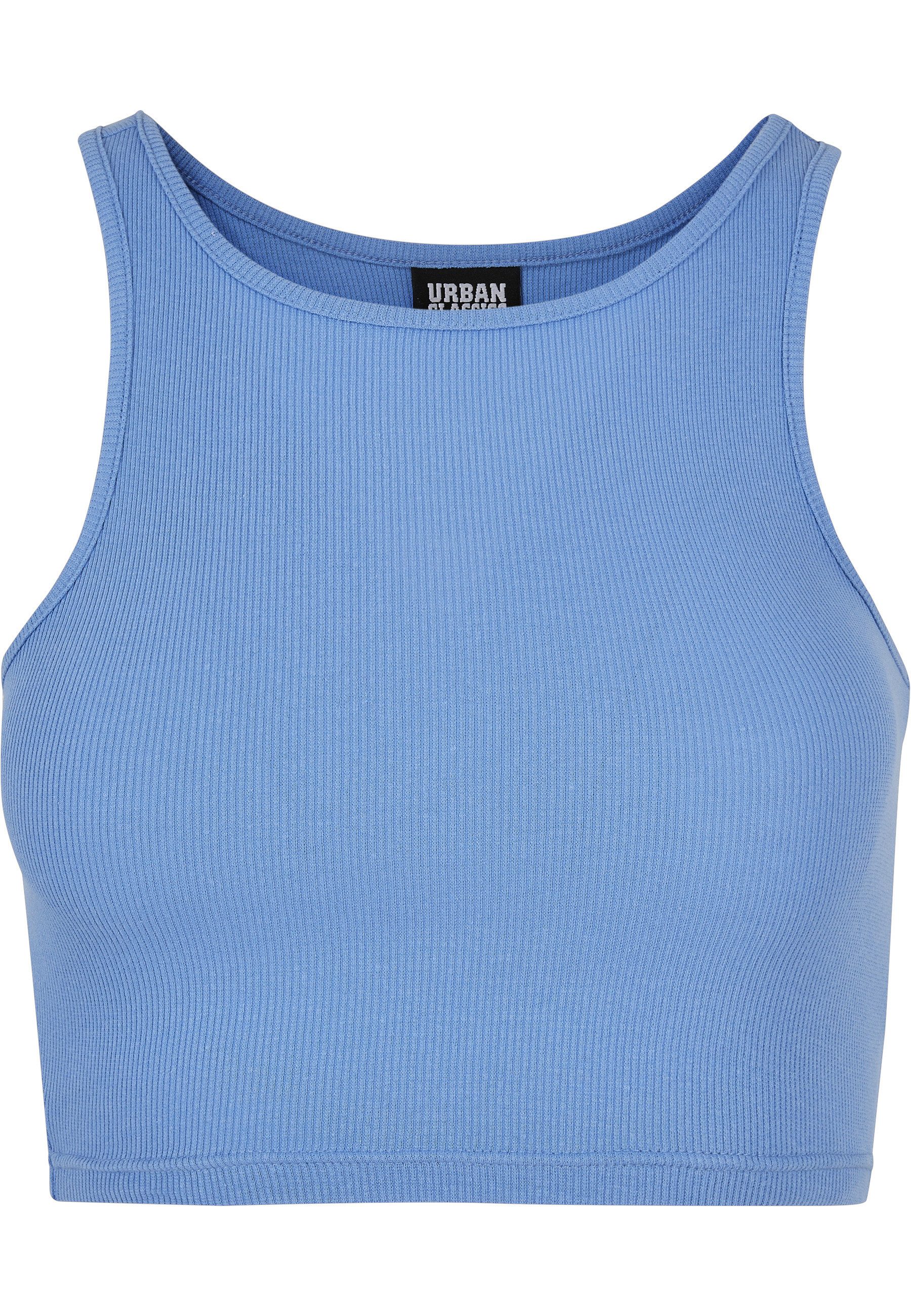 URBAN CLASSICS Tanktop Urban Classics Damen Ladies Cropped Rib Top (1-tlg) günstig online kaufen