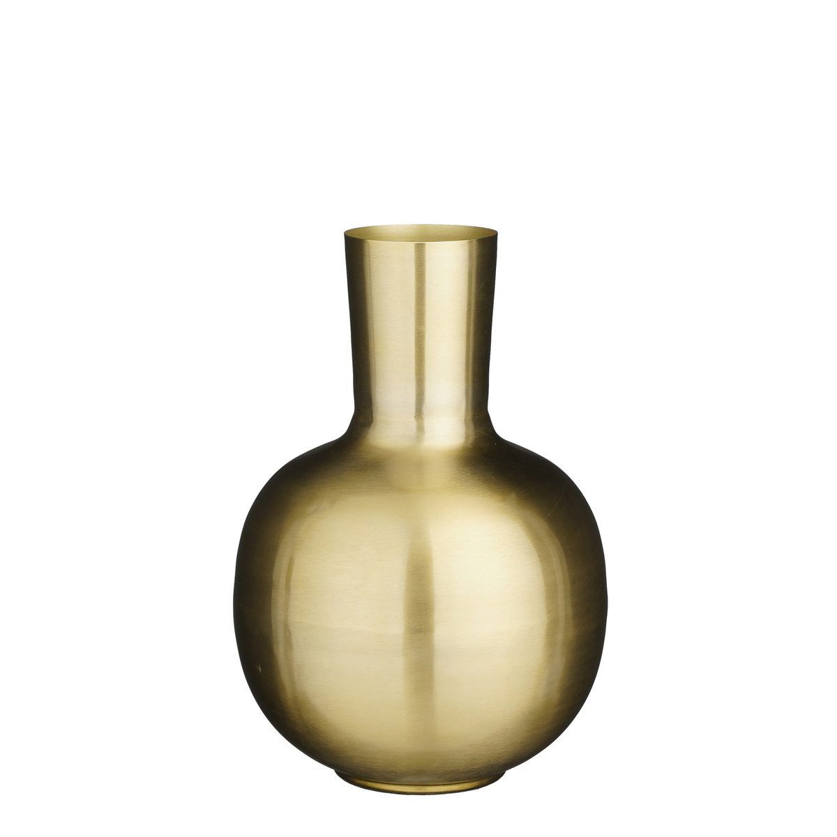 Mica Decorations Dekovase Dara Vase bauchig H42 x Ø28 cm Metall (1 St., 1 Vase), große Vase, ideal für große Blumensträuße