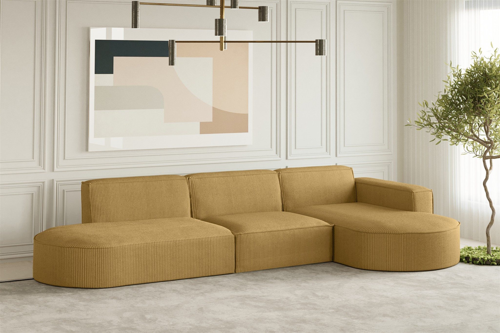 Fun Möbel Ecksofa Designersofa PALMA mit günstig online kaufen