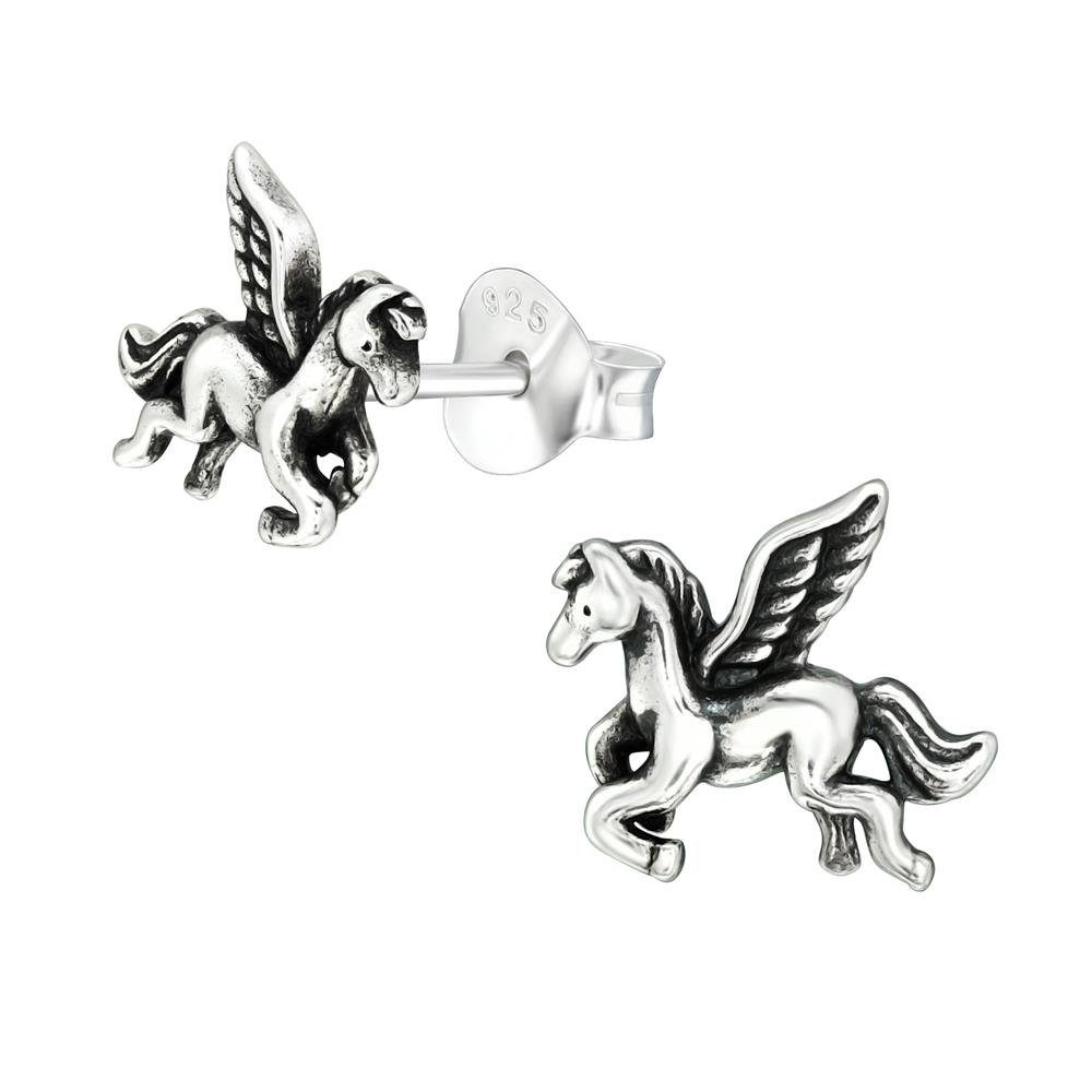 2-tlg), Stück), Pegasus Ohrstecker Paar aus (1 Ohrringe Ohrstecker-Set BUNGSA Silber (2 Damen 925 Ohrschmuck