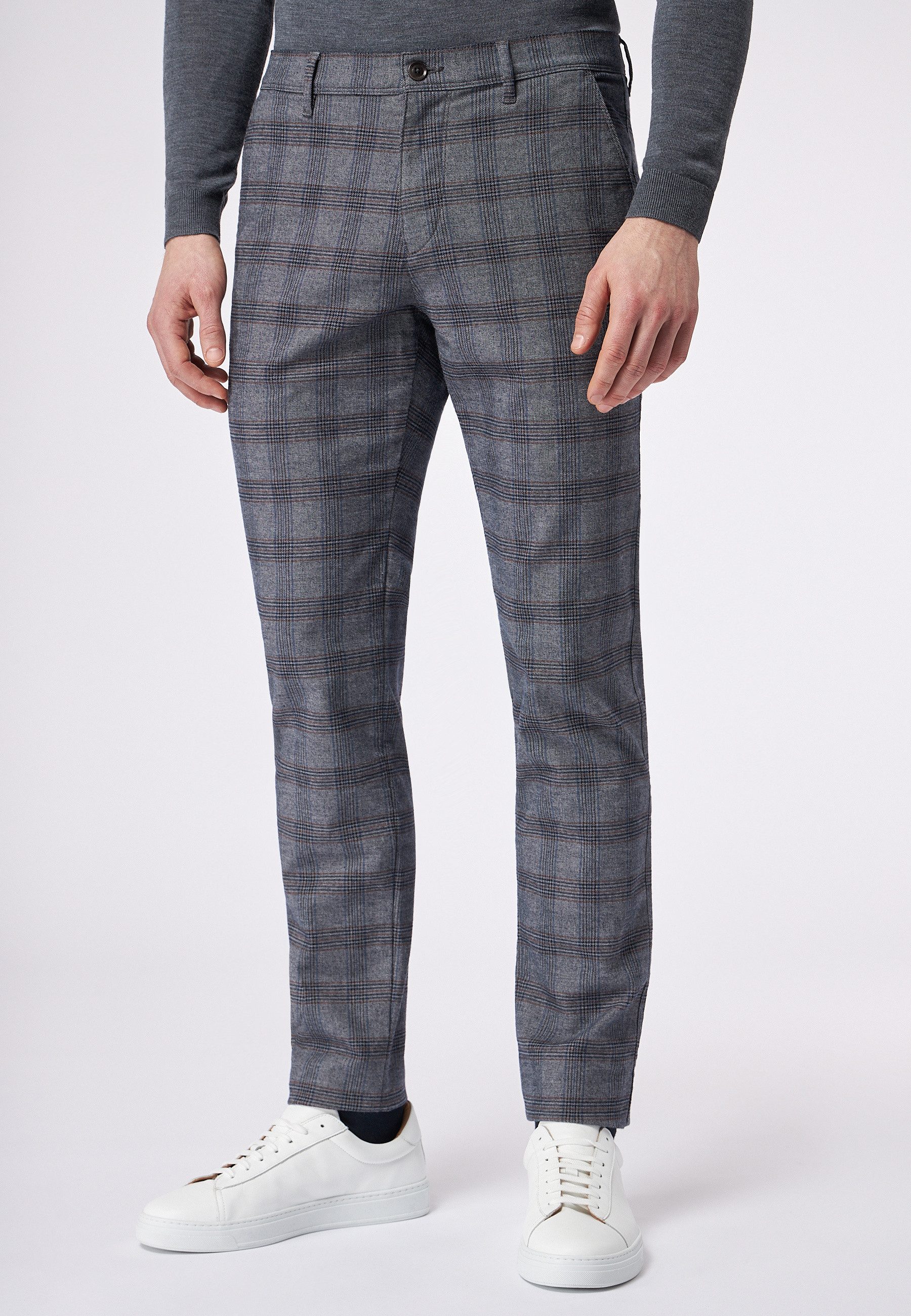 Roy Robson Stoffhose Mit Karomuster günstig online kaufen