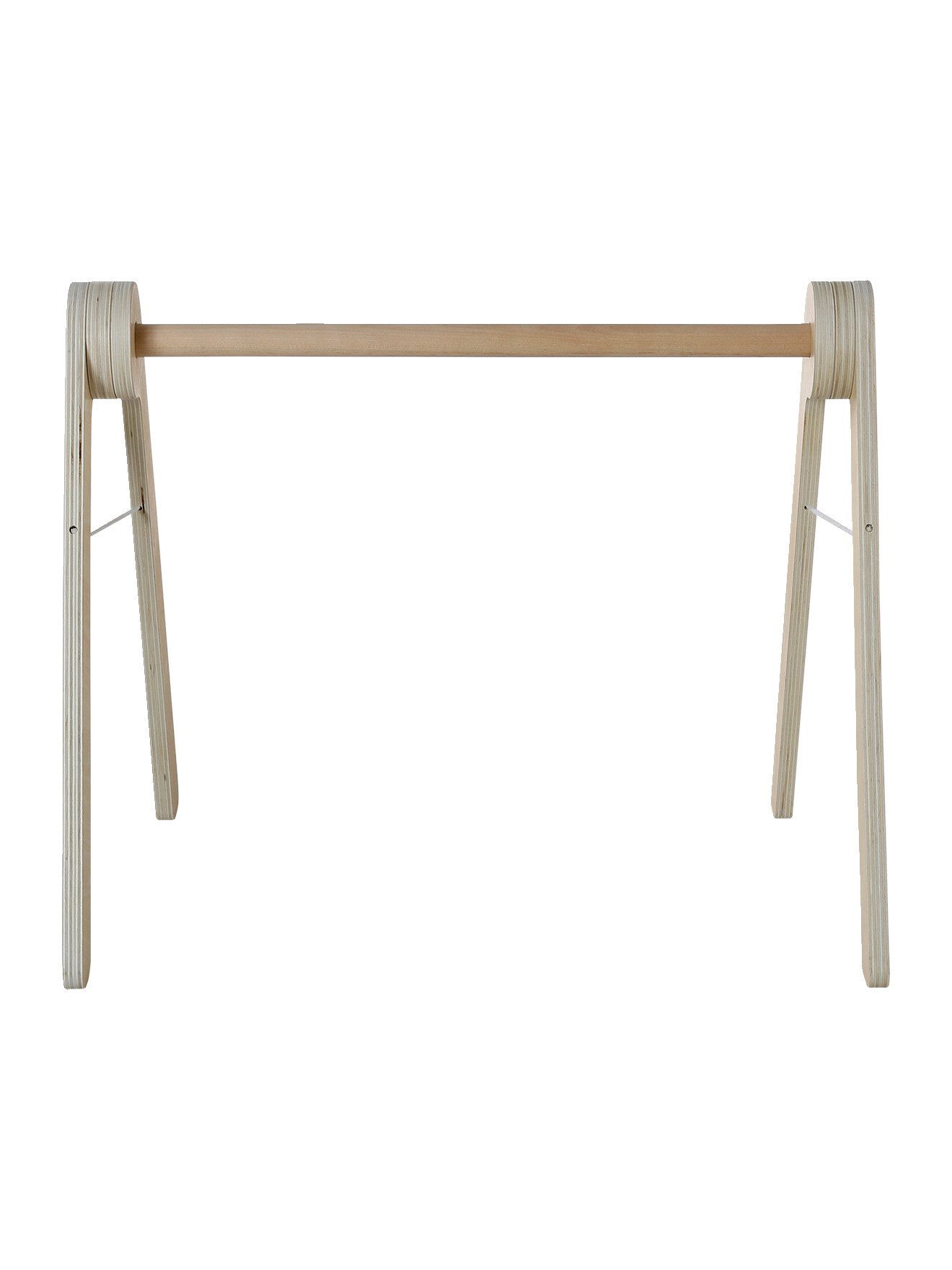 Krabbeldecke Baby Spielbogen Holz FSC®, ohne Spielzeug, vertbaudet