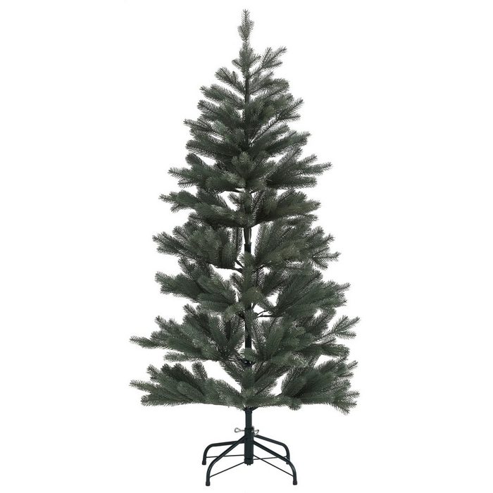 Myflair Möbel & Accessoires Künstlicher Weihnachtsbaum Weihnachtsdeko Grey/Green künstlicher Christbaum Tannenbaum mit Metallständer und biegsamen Zweigen
