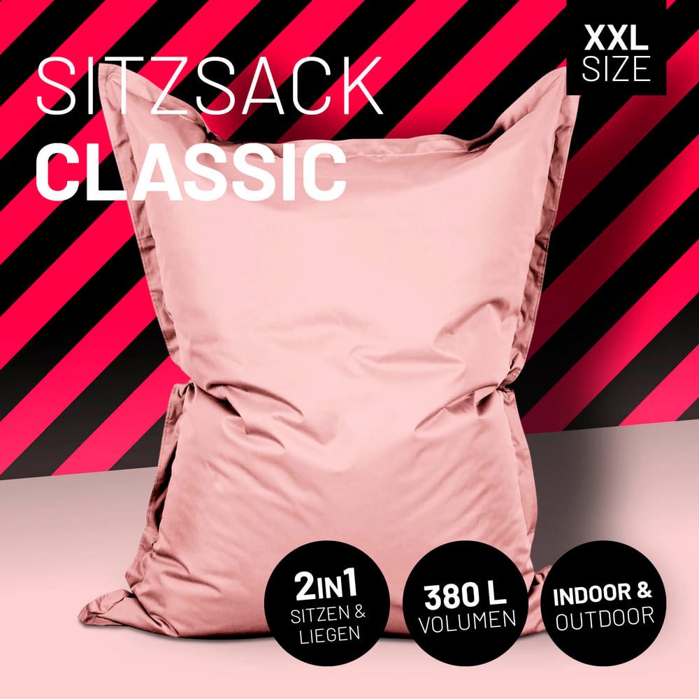 Lumaland Sitzsack XXL Bean Bag Riesen-Sitzkissen 380L 140x180cm Special Edi günstig online kaufen