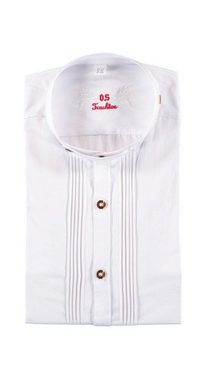 OS-Trachten Trachtenhemd Trachtenhemd Langarm Extra Ole in Weiß von OS-Trachten