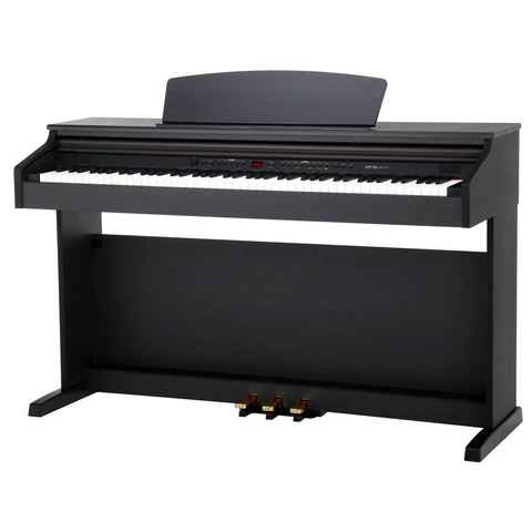Classic Cantabile Digitalpiano DP-50 E-Piano mit 88 Tasten Hammermechanik, Layer-, Split-, Twin-Piano-Funktion