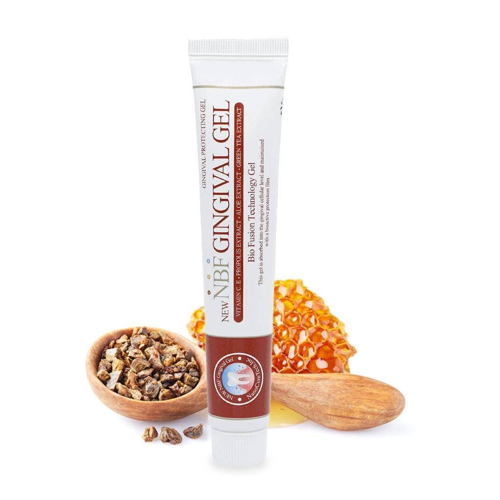NBF Zahnpasta NBF Gingival Gel, (1-St) Zur Pflege von Zahnfleisch und Mundschleimhaut