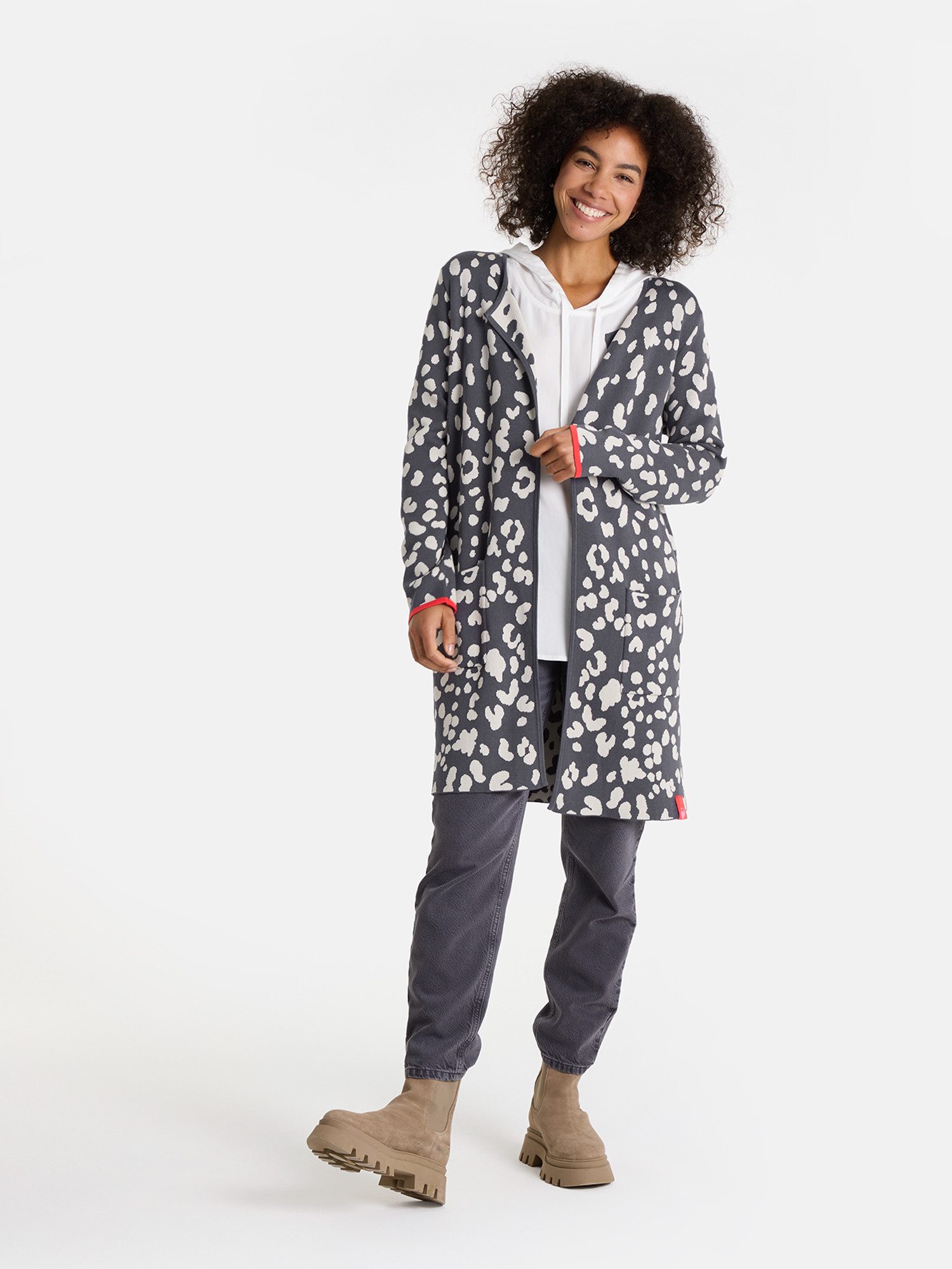 Lieblingsstück Strickjacke DorleL mit Baumwolle und Viskose