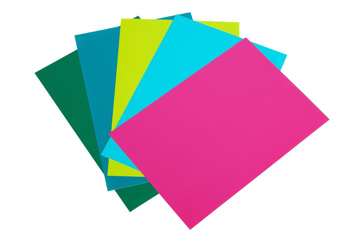 Hilltop Transparentpapier 5 x A4 Transferfolie, Textilfolie zum Aufbügeln auf Textilien Spring Mix