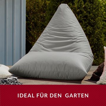 Green Bean Sitzsack Sitzsack Indoor & Outdoor 120x100x80cm, Bodenkissen Liegekissen Sitzkissen Bean Bag