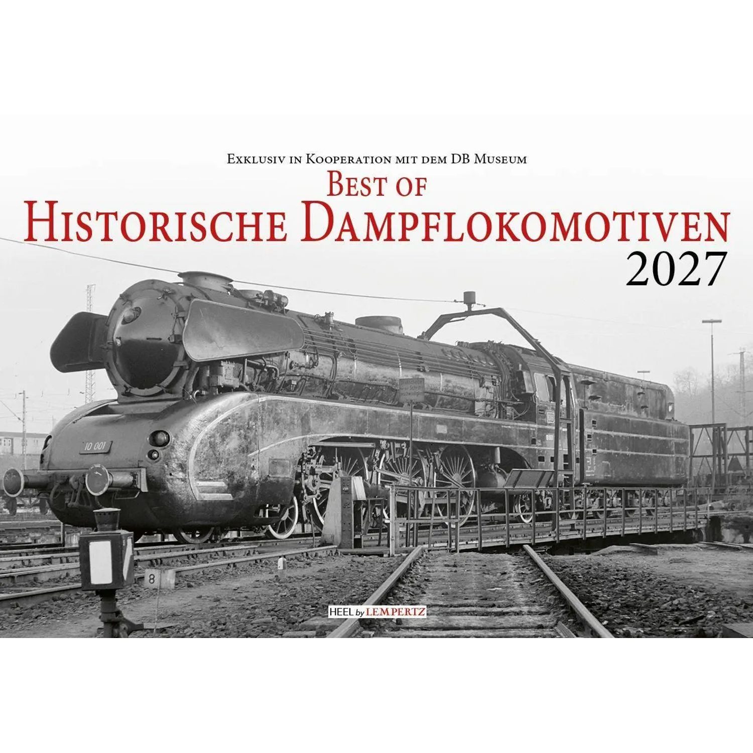 Edition Lempertz Wandkalender Historische Dampflokomotiven Kalender 2027