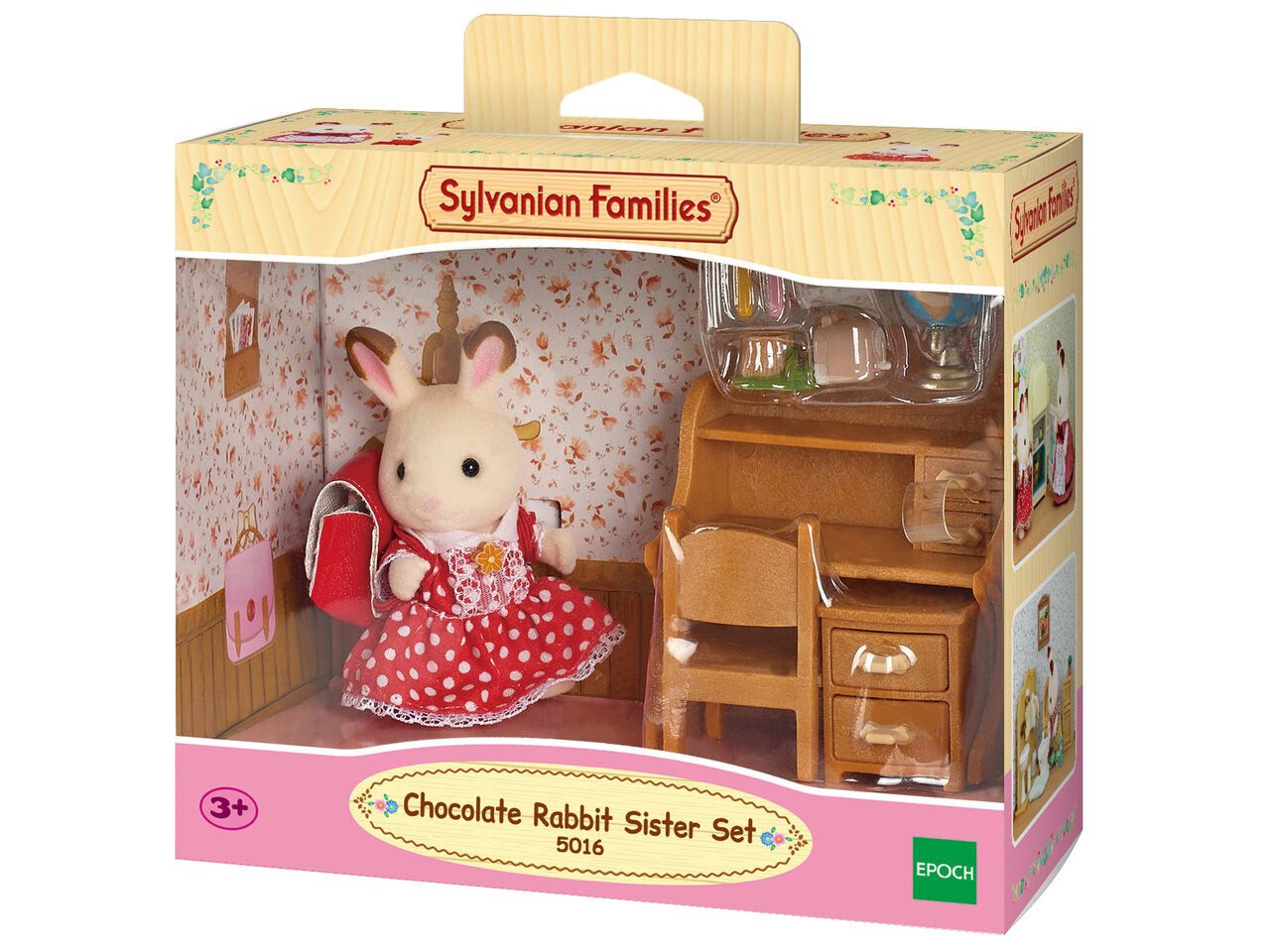 Sylvanian Families Puppenhausmöbel Sylvanian Families 5015 Schokoladenhasen Bruder mit Waschraum