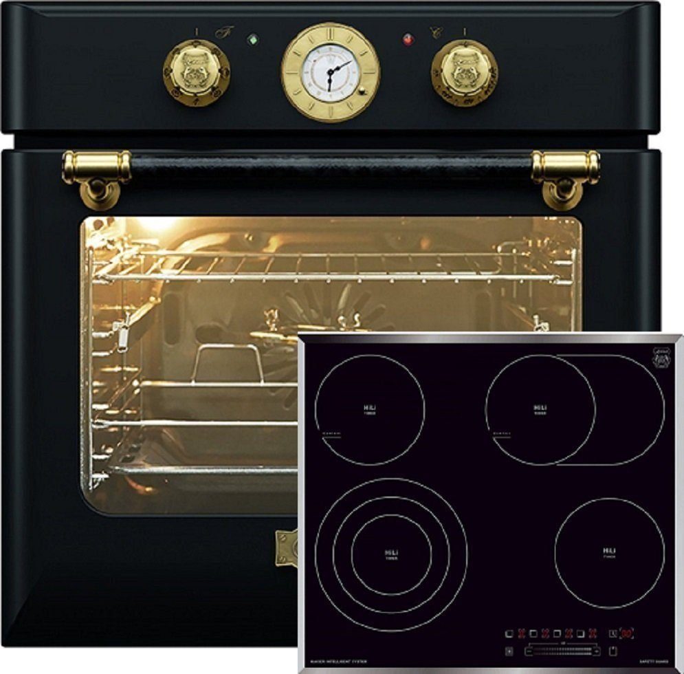 Backofen-Set EH 6432 BE+KCT 6715 F////