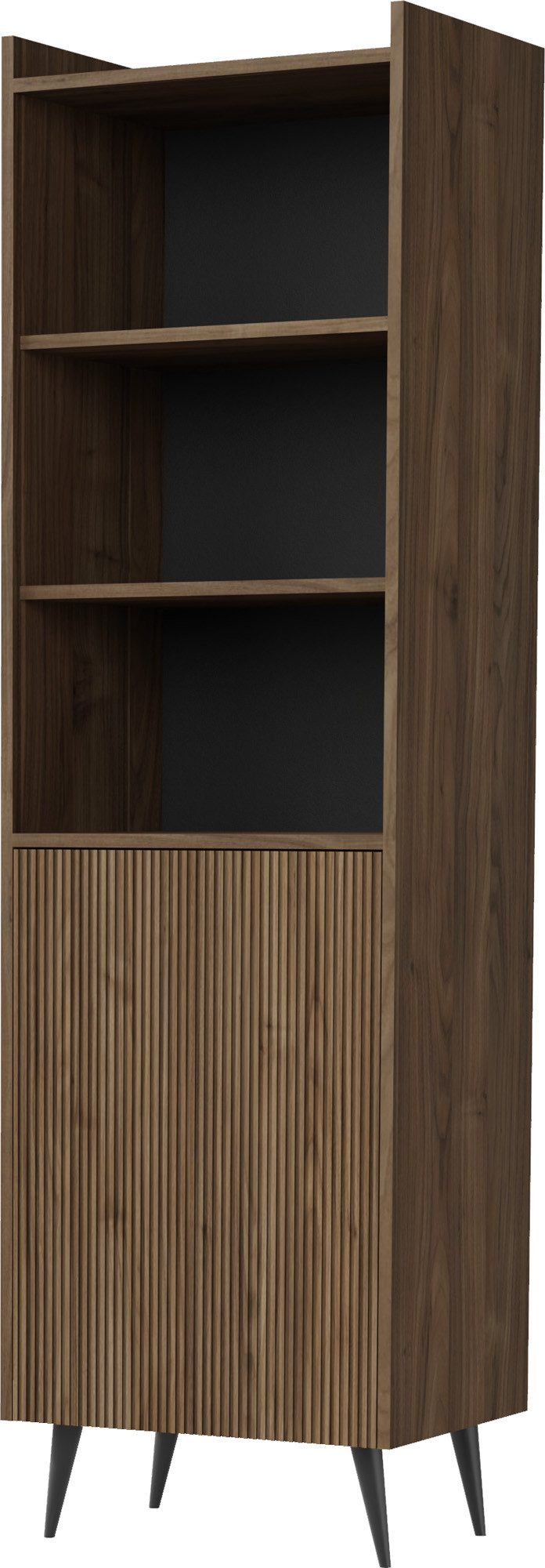 WFL GROUP Bücherregal Arysa, griffloses Bücherregal günstig online kaufen