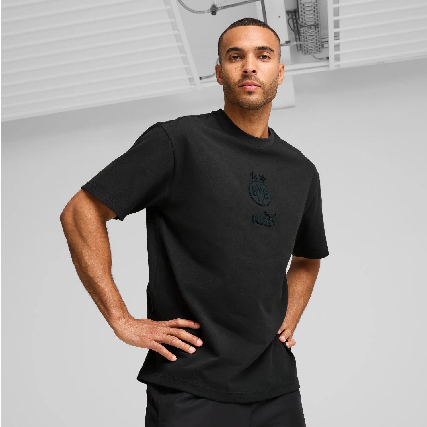 PUMA T-Shirt T-Shirt BVB Borussia Dortmund ftblMonochrm (1-tlg) günstig online kaufen