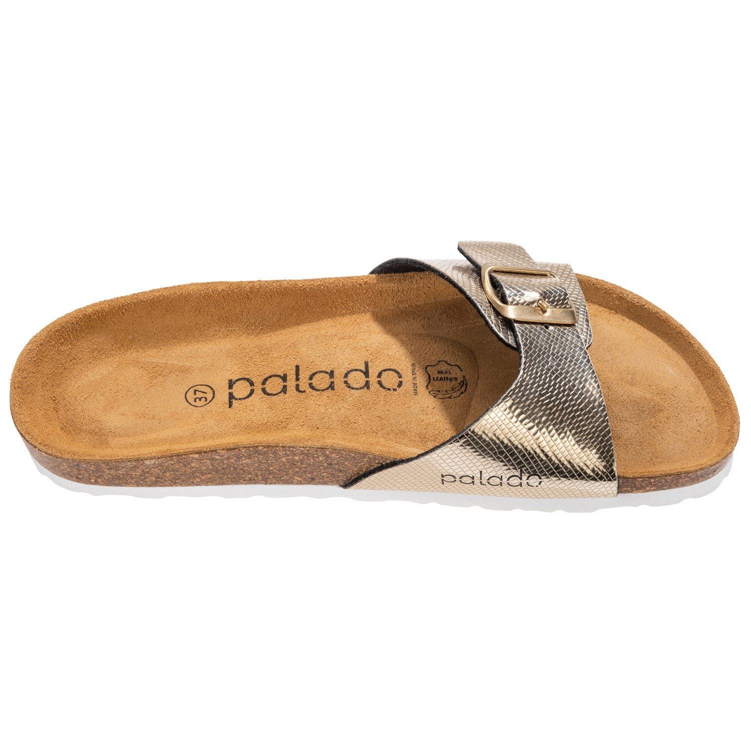 Gold (16701087) Metallic Palado Pantolette Malta Snake Palado