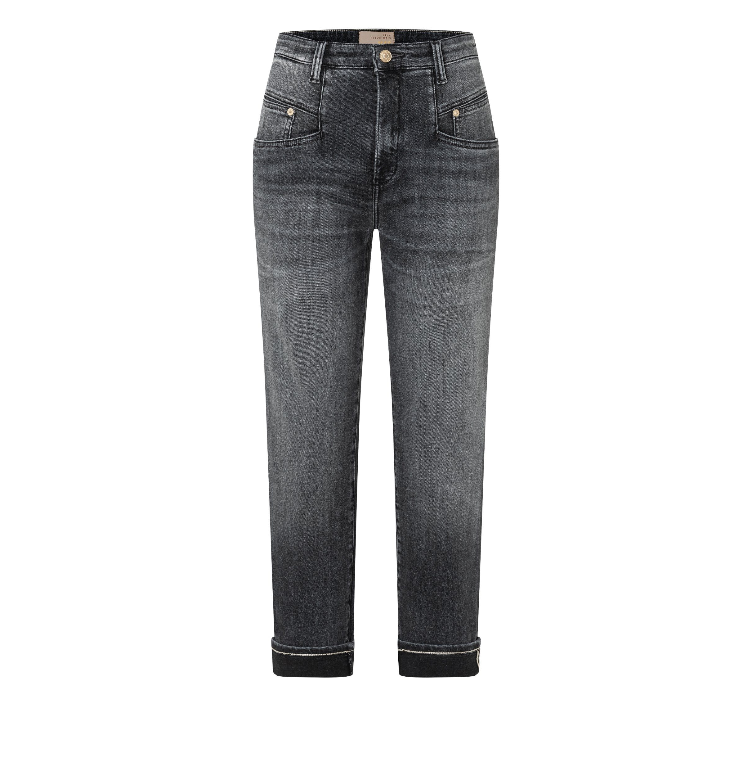 Grau 5-Pocket-Jeans Jeans D955 MAC