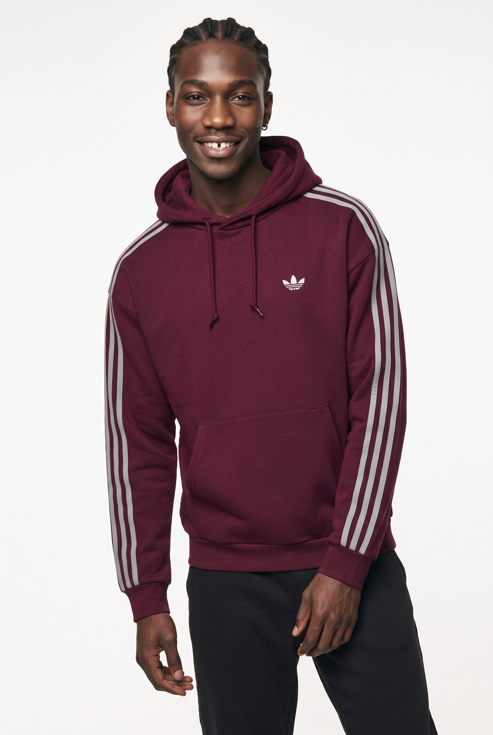 adidas Originals Kapuzensweatshirt ADICOLOR CLASSICS 3-STREIFEN HOODIE mit Kordel, in normaler Länge