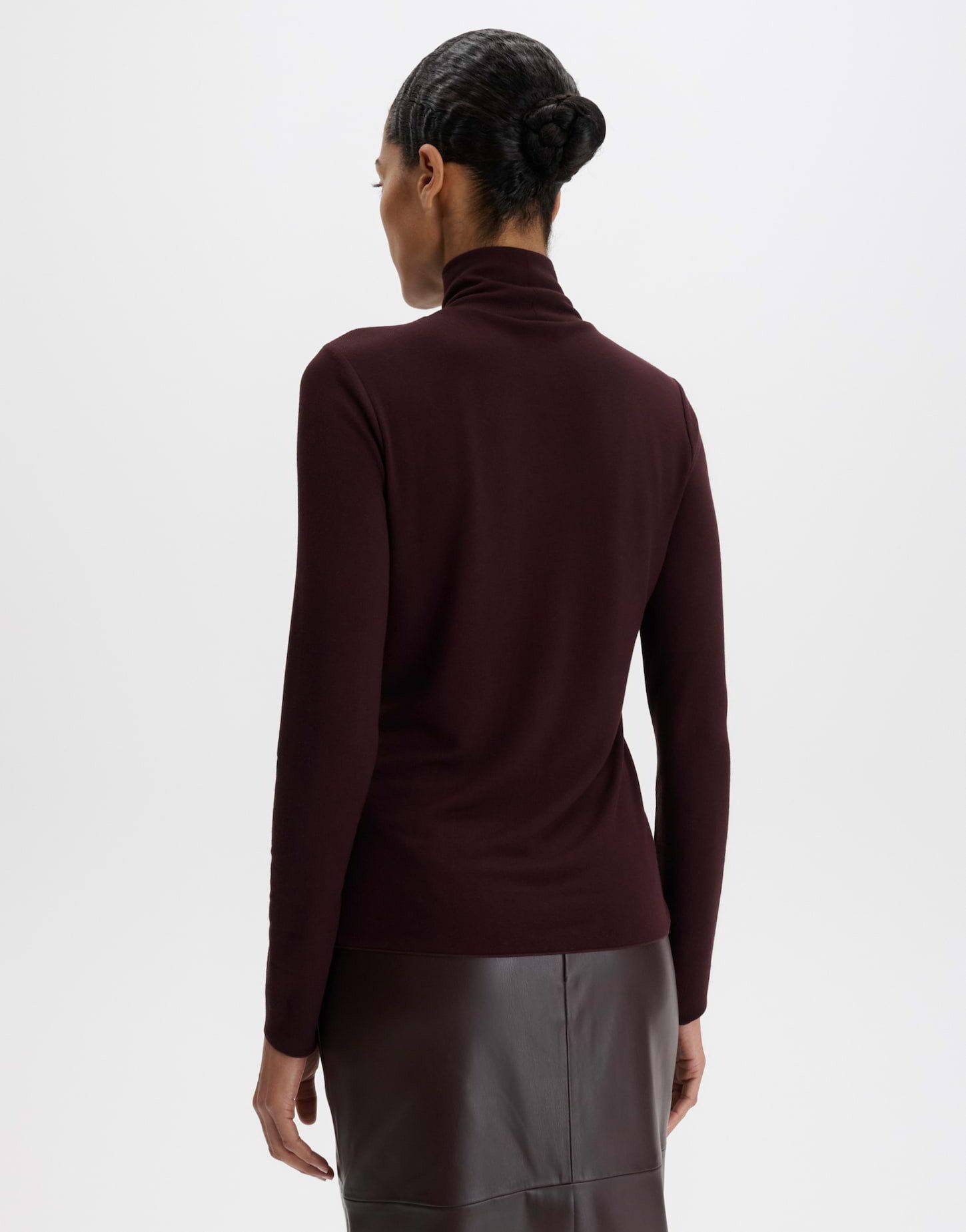 someday Rollkragenshirt Kirosie soft aus fließender Viskose