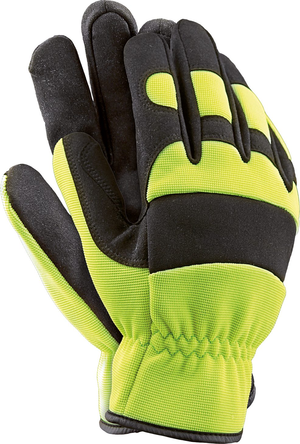 Reis Arbeitshandschuh-Set Arbeitshandschuhe Schutzhandschuhe mit Rindsleder (12-St)