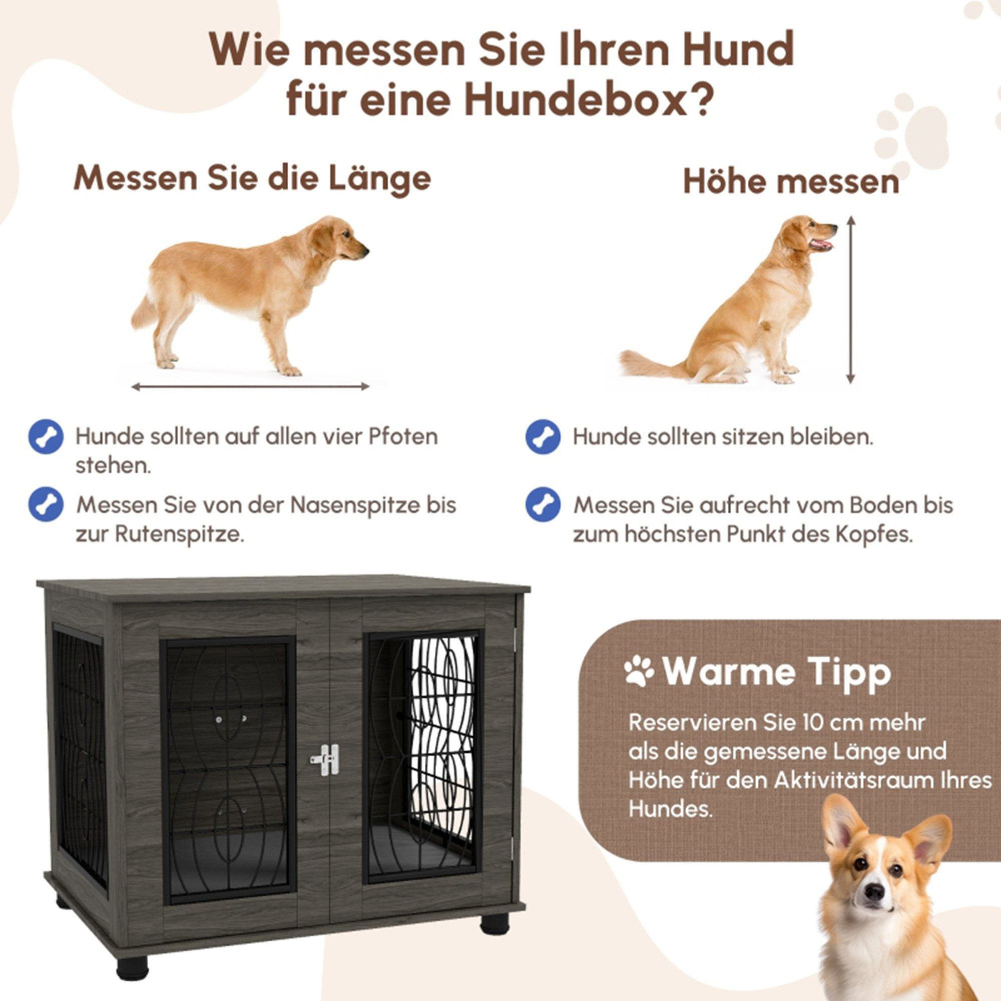 MC Star Katzentoilette mit Deckel, Streuschaufel, Schmutzfangmatte, Kunststoff, Rosa/Schwarz