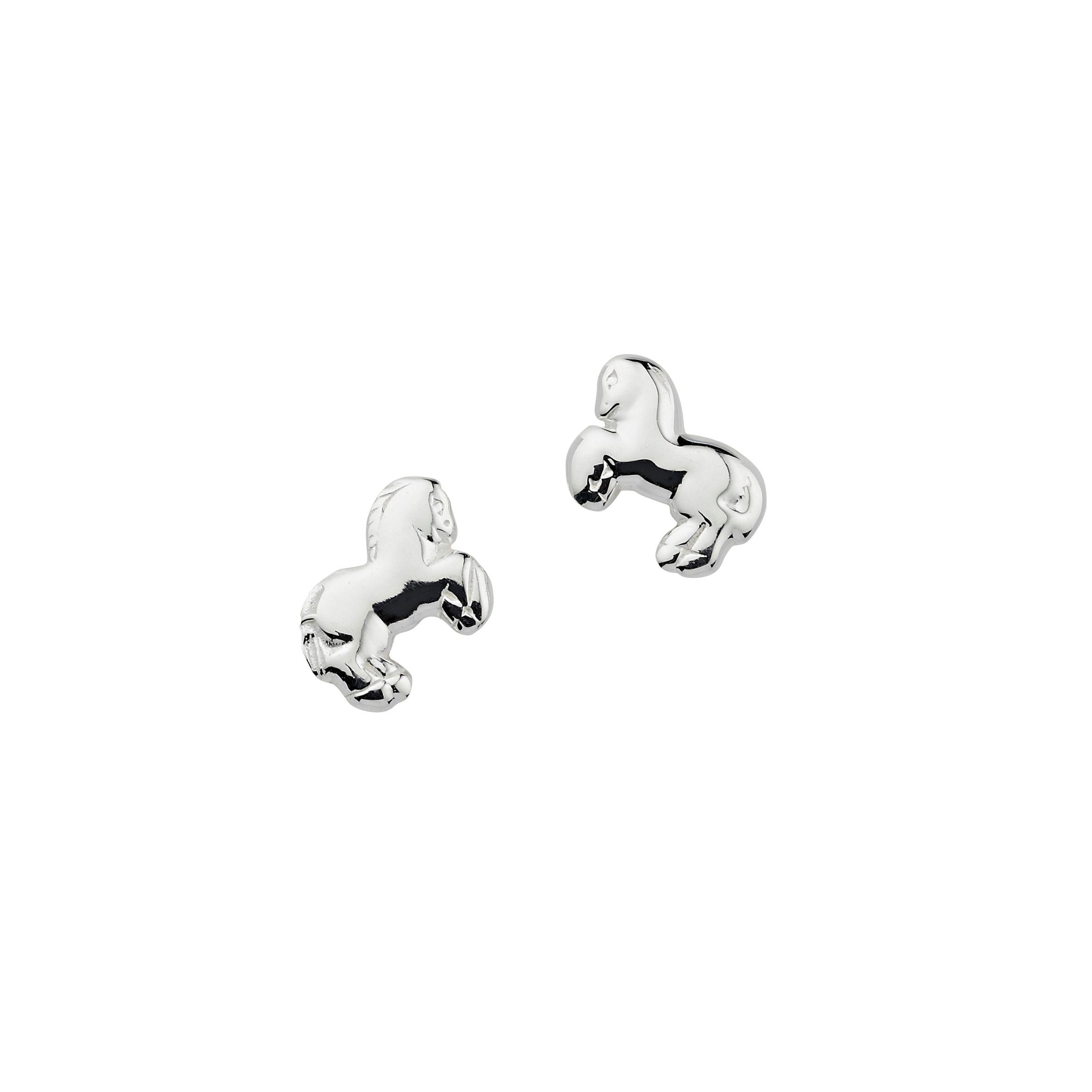 Firetti Paar Ohrstecker Schmuck Geschenk Silber 925 Ohrschmuck Ohrringe Pferd