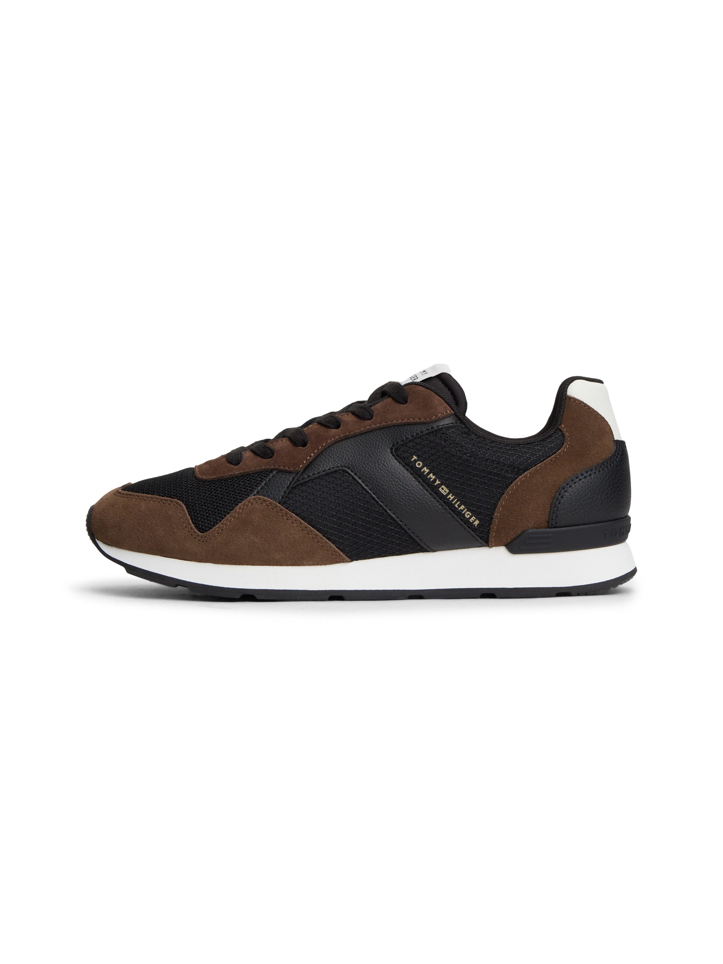 Tommy Hilfiger T HILFIGER CORE MIX RUNNER Sneaker Schnürschuh, Halbschuh, Freizeitschuh mit Kontrastbesätzen