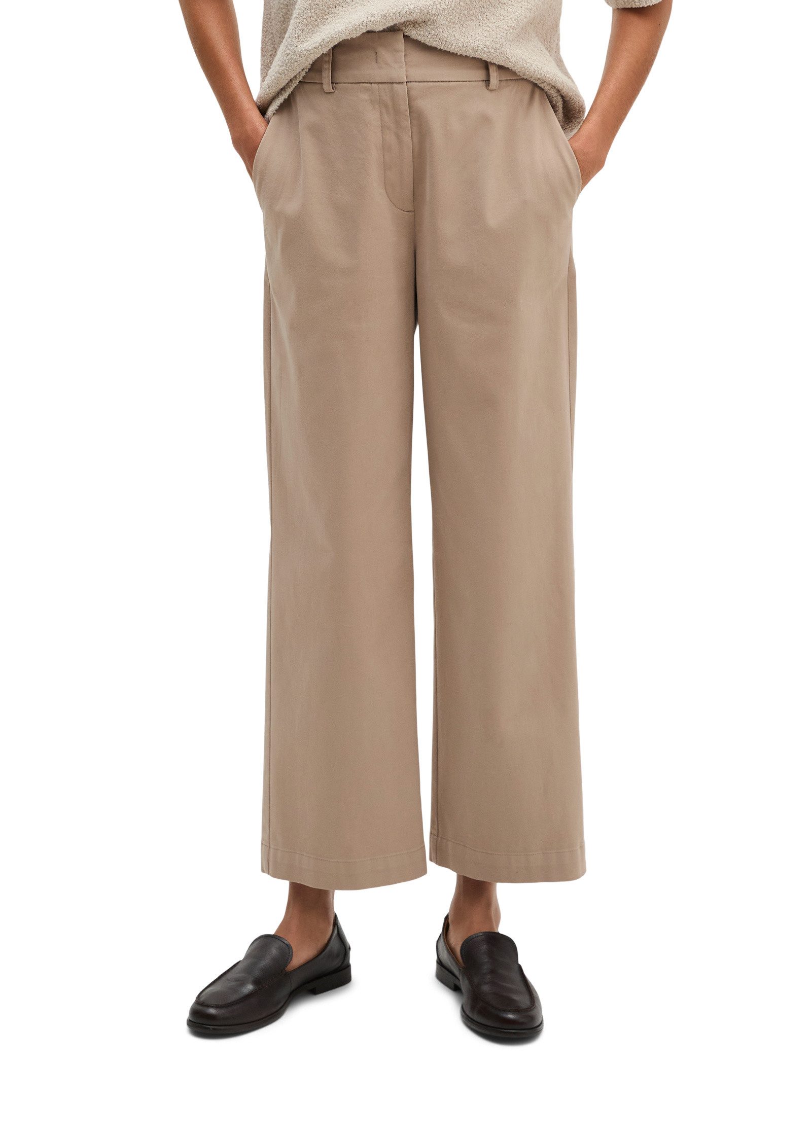 Marc O'Polo Chinohose aus Organic Cotton-Stretch-Satin
