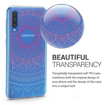 kwmobile Handyhülle, Case kompatibel mit Samsung Galaxy A50 - Hülle Silikon transparent - Silikonhülle