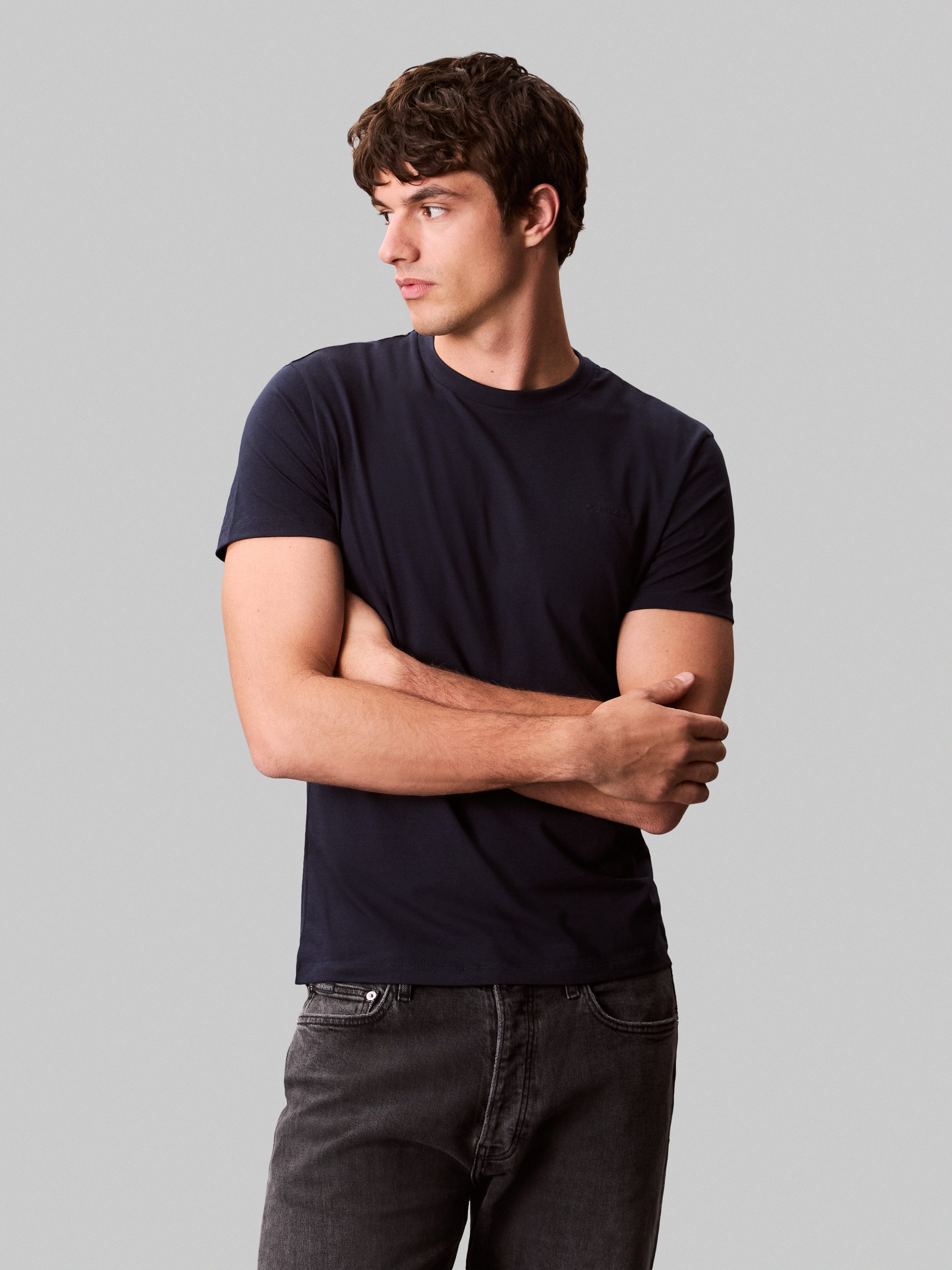 Calvin Klein T-Shirt SS STRETCH COTTON günstig online kaufen