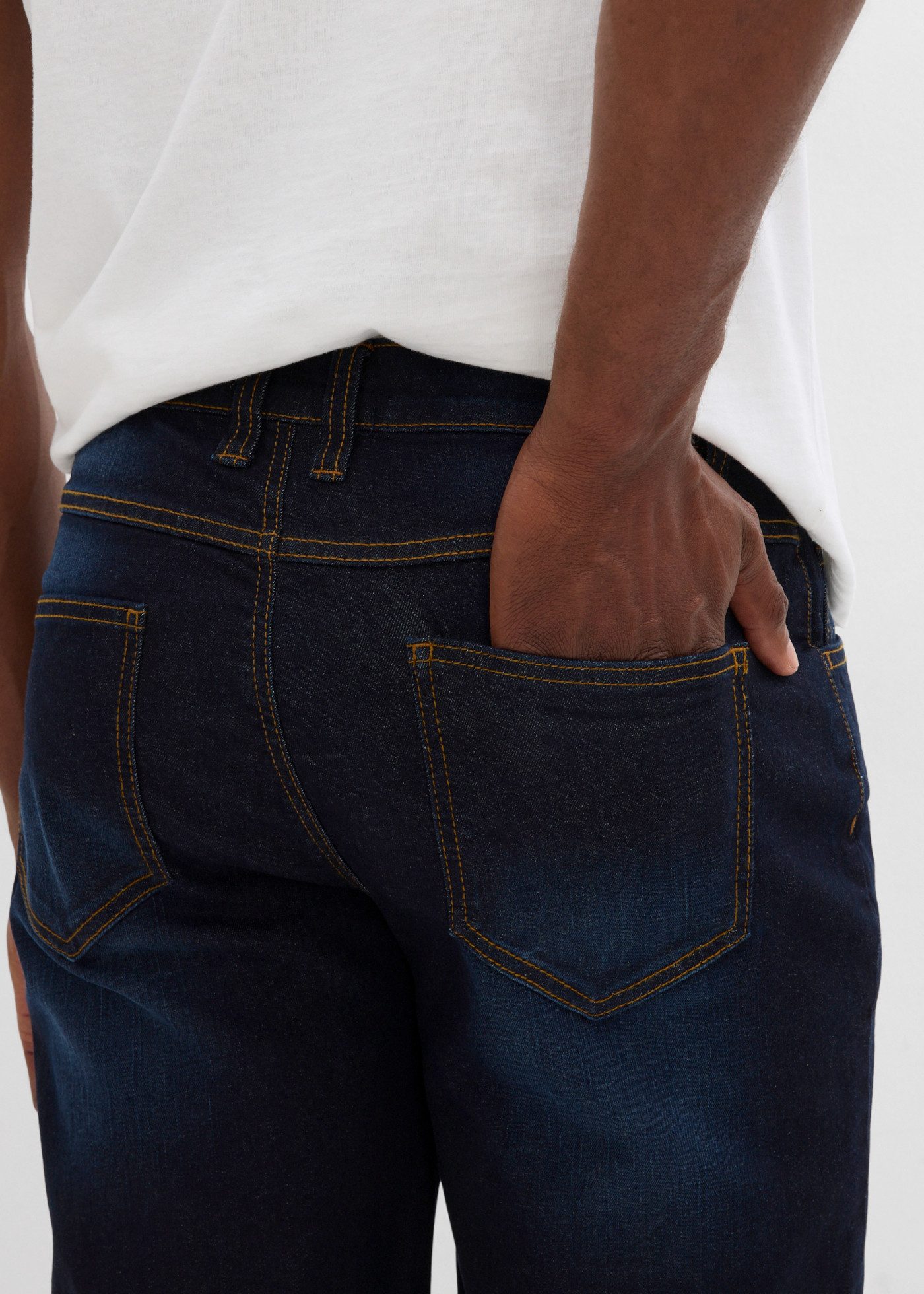bonprix Bermudas aus Baumwolle und Elasthan, mit Stretch-Material, reguläre Passform