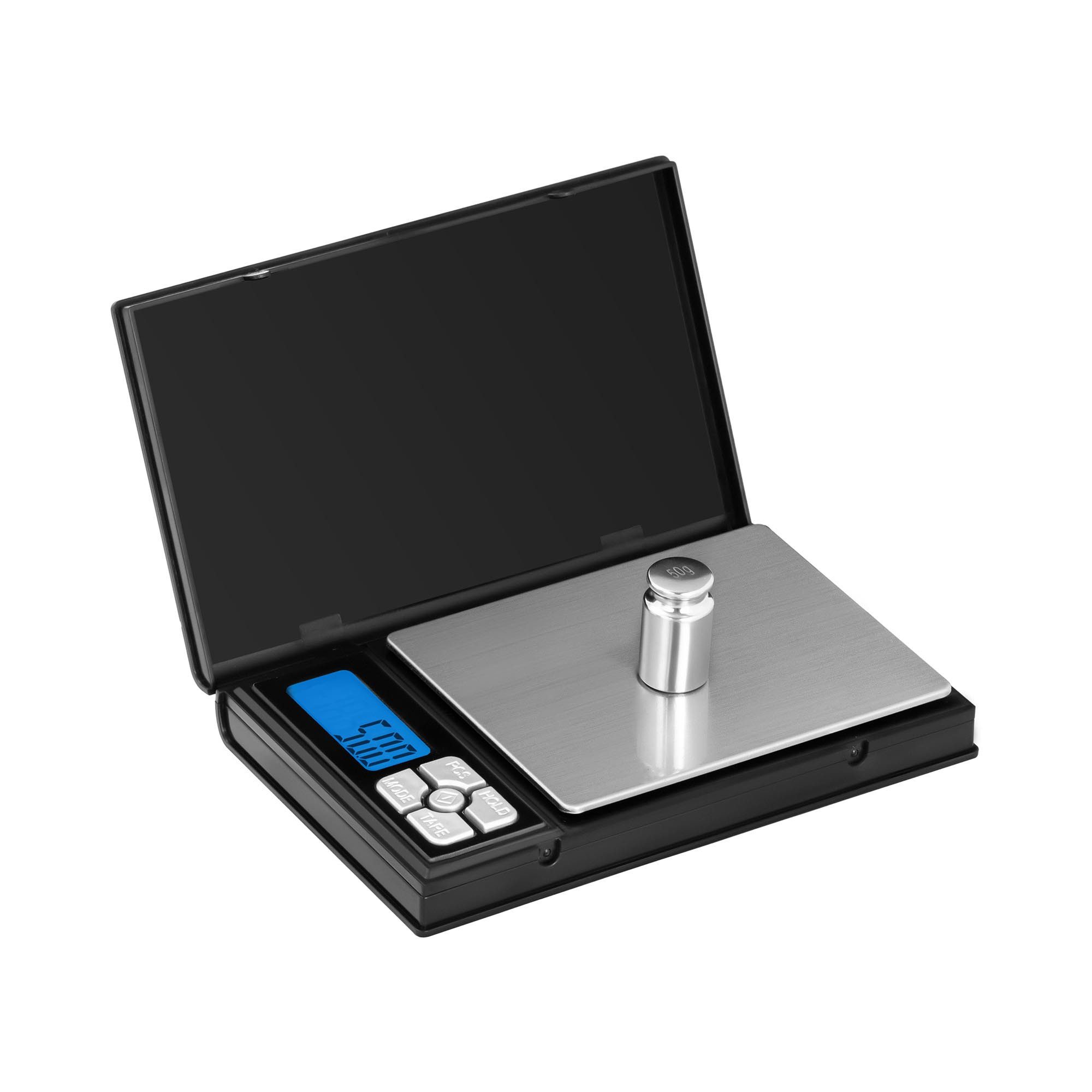 Steinberg Systems Taschenwaage Digitale Taschenwaage Feinwaage max. 3.000g Genauigkeit 0,5g/1.000g