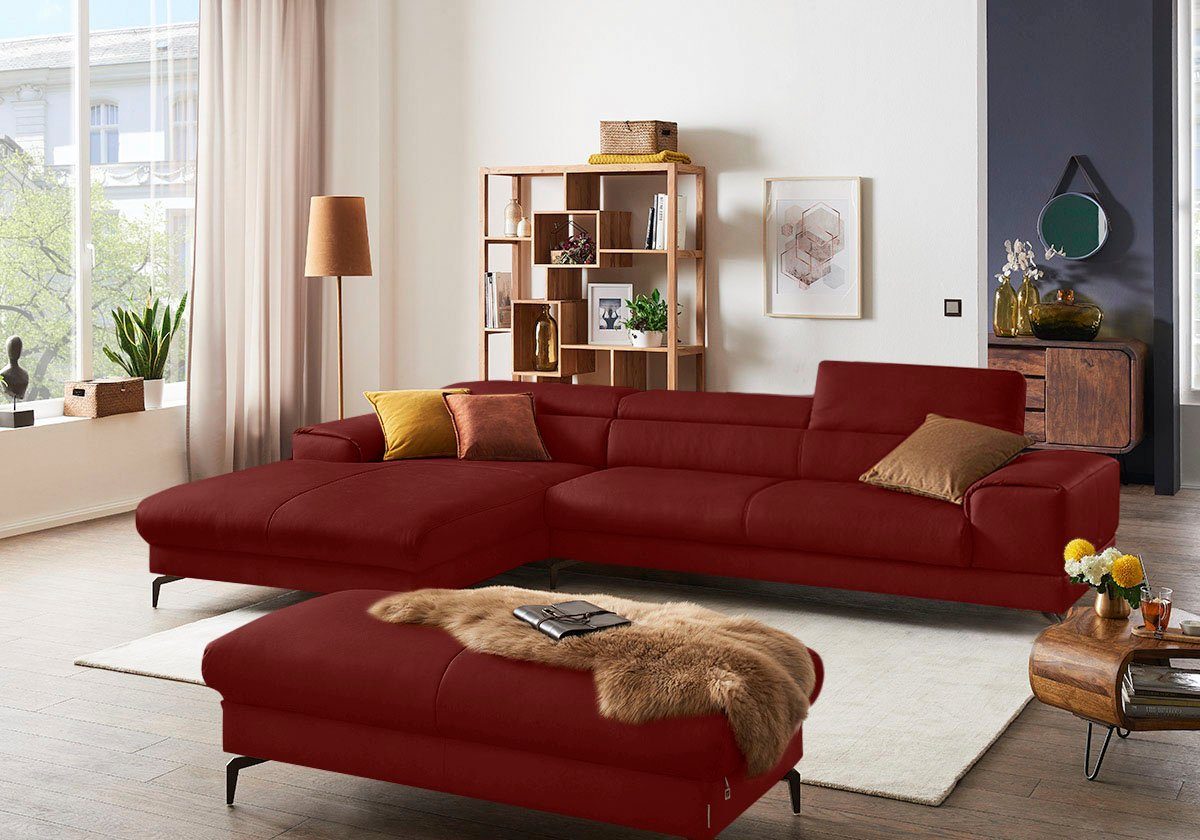 W.SCHILLIG Ecksofa piedroo, Designsofa mit tollem Sitzkomfort, bequem und e günstig online kaufen
