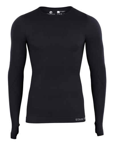 Stark Soul® Unterziehshirt Baselayer Longsleeve Unterzieh-Shirts, Langarm, Seamless - WARM UP - mit Daumenlöchern